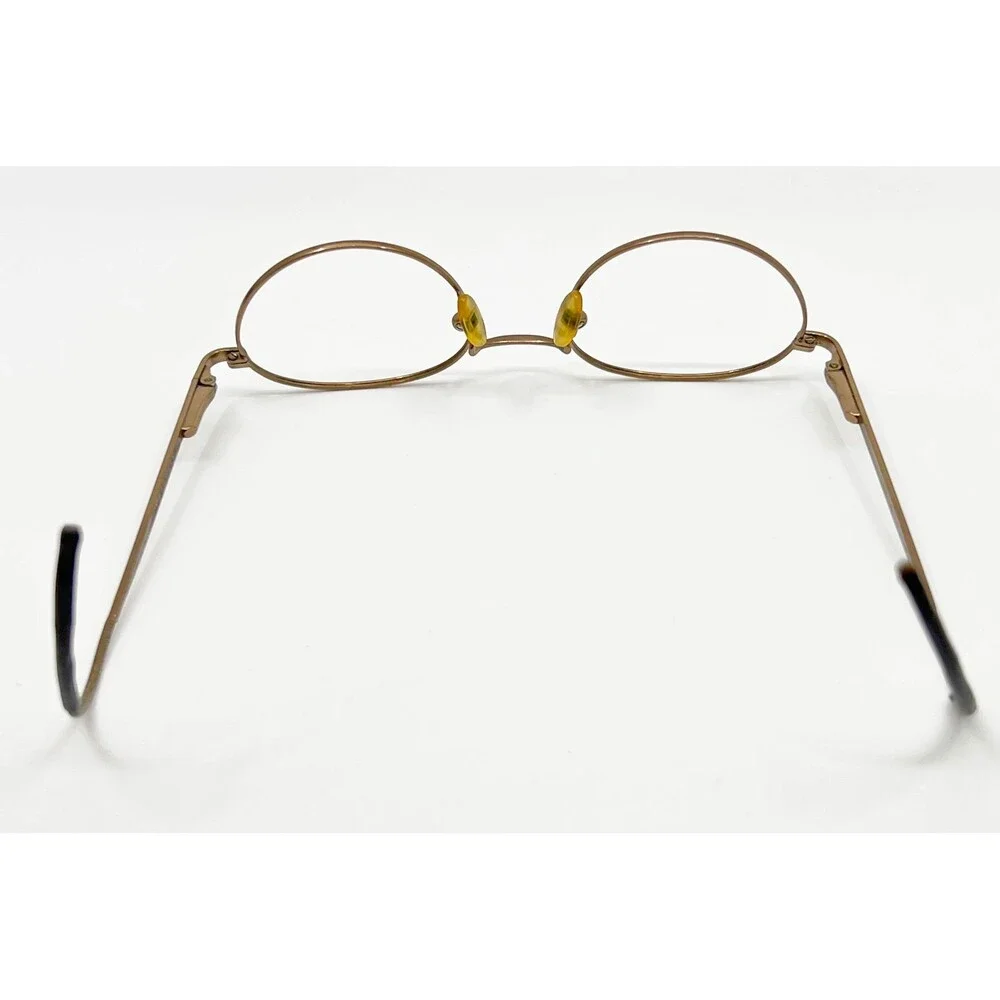 Timberland Eyeglasses Mens Brown P504 Round Metal Frame 140